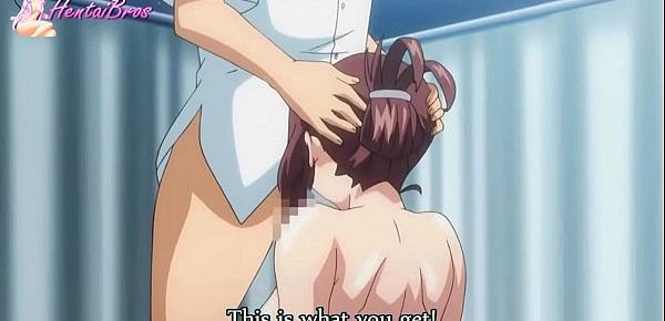  hentai student turn his own teacher into sex slave